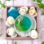 作品💎Aroma Jewel soapギフトBOX💎ソープディッシュ付き