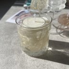 作品perl candle (white×gold)