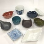 作品美濃焼豆皿いろいろSET　10pc