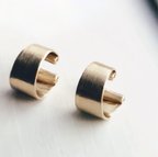 作品落葉(brass/earring,earcuff)