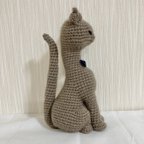 作品ねこの編みぐるみ / 猫のあみぐるみ　＊キャットプリンセス - ミルクココア＊