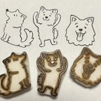 作品【オーダー品yum-yummyさま専用】サモエド似顔絵3点