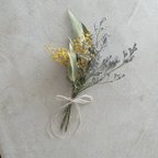 作品ドライフラワーブーケ -mimosa- 母の日　ギフト　花