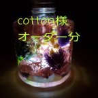 作品cotton様オーダー分　ガーネット~LEDライト付き~