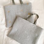 作品【お名前刺繍】ヌビ⭐️レッスンバッグ