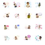 作品先着5名様割引！LINEスタンプオーダー 40個