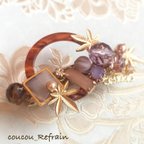 作品 冬ハンドメイド2017★紅葉✳︎bijou バレッタ★