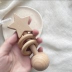 作品wood toy歯固めスター⭐️出産祝い