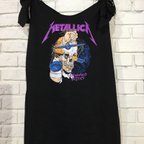 作品リメイクロックTシャツワンピースMETALLICA