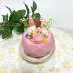 作品【完成品】フラワーアロマポット（置き型芳香剤）