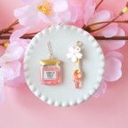 作品桜の花びらジャムのイヤリング（ピアス） Confiture de fleurs de cerisier