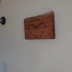 作品木製時計 sora 壁掛け時計 さくら