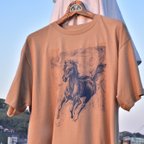 作品『草駿』 ラビリンスver.Tシャツ