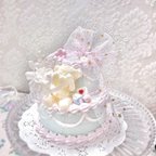 作品fluffy♡fancyCake 2段のスペシャルケーキ