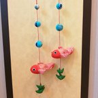 作品金魚つるし飾り