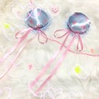 作品ゆめかわいい♪シニヨンカバー♪お団子カバー♪ハンドメイド