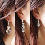 作品【earrings】Bubbles