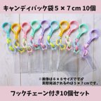 作品キャンディバッグ袋 ５✖７cm 10個セット⑨