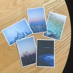作品山の風景ポストカード5種セット