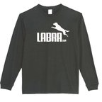 作品【パロディ/5.6ozロンT】ラブラレトリバー犬 ロングTシャツ 面白い おもしろ プレゼント 