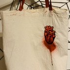 作品【送料無料】オリジナル　トートバッグ・手作り刺繍