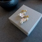 作品[受注生産]一粒の桜・イヤリング～ソメイヨシノ～