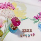 作品💅ネイルパーツ🎨チョコレート熊さんとシャーベットアイスのセット