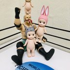 作品手作りプロレスフィギュアリング　タイプ2