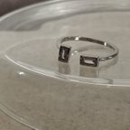 作品silver ring