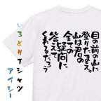 作品名言系半袖Tシャツ【目の前の山に登りたまえ。山は君の全ての疑問に答えてくれるだろう】おもしろTシャツ　ネタTシャツ