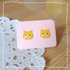 作品【☆送料無料☆】ミニピアス/イヤリング♥猫