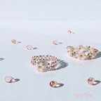 作品【ビーズリング】かわいい 桜のビーズリング セット