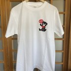 作品あいくーTシャツ【WHITE】白