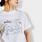 作品15・Tシャツ「11dogsを探せ！」ホワイト