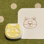 作品【消しゴムはんこ】しば犬お顔はんこ☆（持ち手なし）