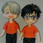 作品Tシャツ　オレンジ　ねんどろいどどーる　オビツ11　ピコ男子