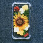 作品iPhoneケース~サンセット~本物のお花 by Kamila’s 4am art