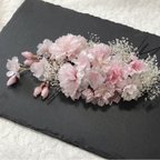 作品卒業式　さくら髪飾り　桜　