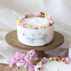 作品❀.*ﾟＳａｋｕｒａ❀.*ﾟ ケーキキャンドル