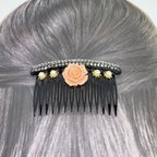 作品A-561  可愛いヘア-コ-ムの髪飾り
