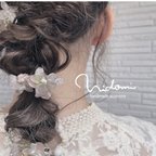 作品Flower Garden Hairclip #001