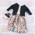 作品リカちゃん 服 set ♡ ボタニカルフラワー④点set ♡ 