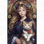 作品 【ダウンロード販売】人物・デジタルアート・猫と過ごす幸せなひととき (designer-m)