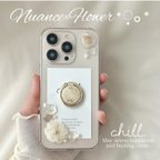 作品スマホケース　Nuance × Flower⋆*⋆ฺ｡* iPhone14シリーズ対応❁