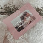 作品photo ゲストカード pink／【ハガキサイズ・1部＠90円-】