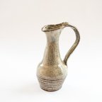 作品手びねり　水差し　komaku ceramics 花瓶