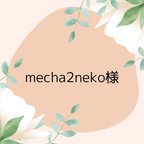 作品mecha2neko様専用