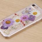 作品スマホを煌びやかに　Flower case お花ケース　iPhone6 6s 6 plus  7 7plus