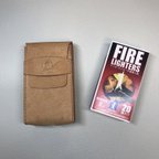 作品FIRE LIGHTERS　ケース　ナチュラル　本革