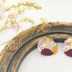 作品刺繍イヤリング/ピアス